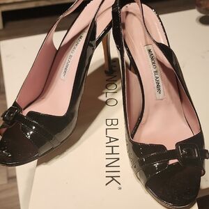 Manolo Blahnik Black Heels